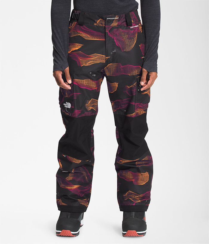 The North Face Slashback Cargo Mens Snow Pants Black 941765-CTQ